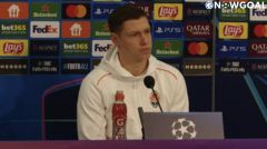 Before the match, defender Mykola Matviyenko attended the press conference