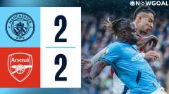 FT: Manchester City 2-2 Arsenal