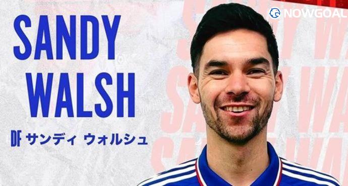 Sandy Walsh Officially Joins Yokohama F. Marinos