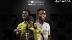 Vinicius Jr. Crowned 2024 FIFA Men's Player of the Year