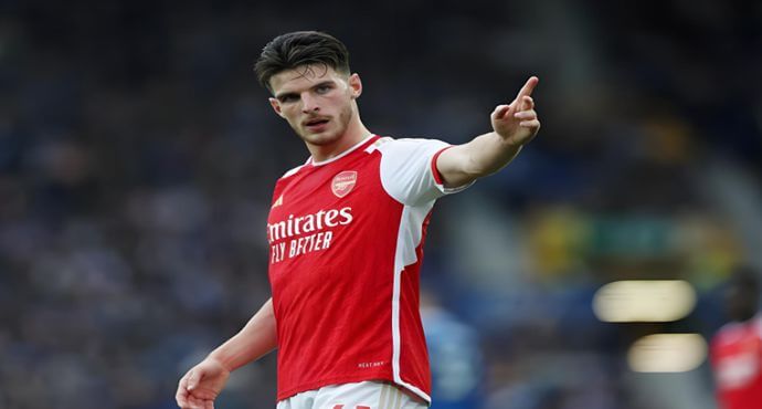Rice: Lần đầu tôi cùng Arsenal hoàn toàn áp đảo Man City
