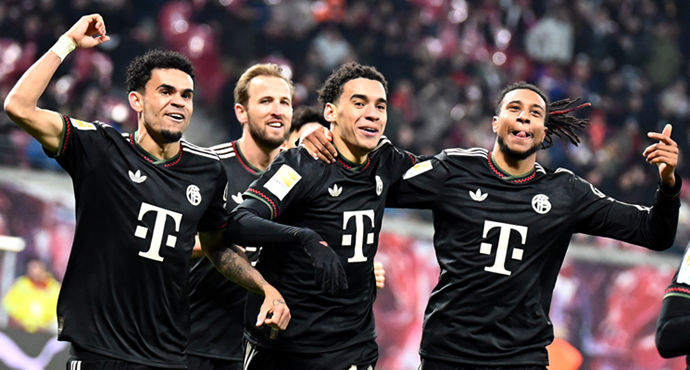 Bayern bùng nổ 105 bàn khi còn 5 vòng: áp sát mọi kỷ lục ghi bàn châu Âu