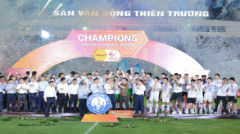 Nam Định ăn mừng chức vô địch V-League lần thứ 2 liên tiếp cực hoành tráng