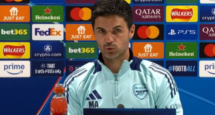 Arteta: Arsenal không nên được coi là ứng cử viên nặng ký dựa trên lịch sử