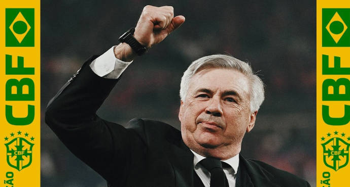 Ancelotti dẫn dắt đội tuyển Brazil, tham gia World Cup 2026