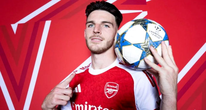 Declan Rice: Arteta giúp tôi trở nên toàn diện hơn ở tuyến giữa – Đánh bại Paris cần phải có phong độ cao nhất