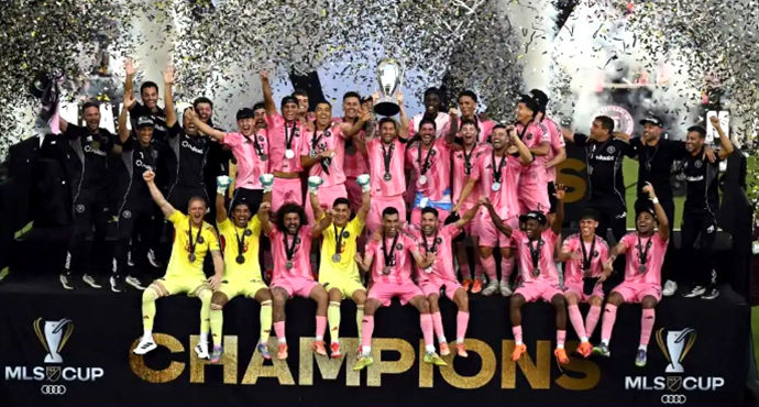 Messi giành danh hiệu thứ 47 trong sự nghiệp! Inter Miami thắng 3-1, lần đầu vô địch MLS Cup