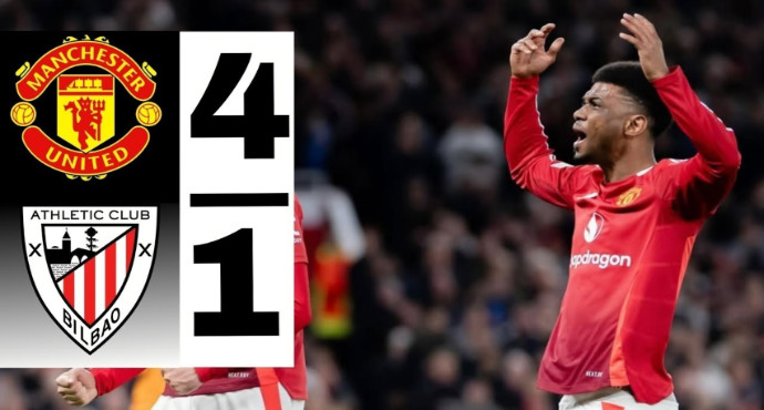 Manchester United 4-1 Athletic Bilbao|Mount rực sáng, Quỷ đỏ vào chung kết Europa League!