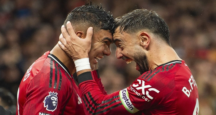 Wes Brown khen Bruno và Casemiro sau chiến thắng 3-1 của MU trước Aston Villa