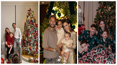 Không khí Giáng Sinh đỏ rực! Các cầu thủ khoe ảnh gia đình dịp Giáng Sinh