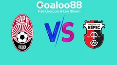 Zorya VS Veres Prediction Ukrainian Premier League