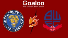 Shrewsbury vs Bolton Prediction 28 August 2024