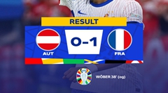 Reaction to France's 1-0 win over Austria at Euro 2024