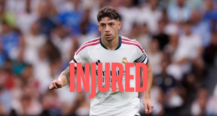 Fede Valverde Sidelined for Two Weeks with Grade 3 Ankle Sprain