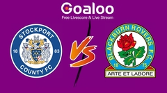 Stockport County vs Blackburn Prediction 14 August 2024