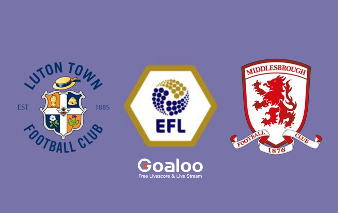 Luton Town VS Middlesbrough Prediction England Championship