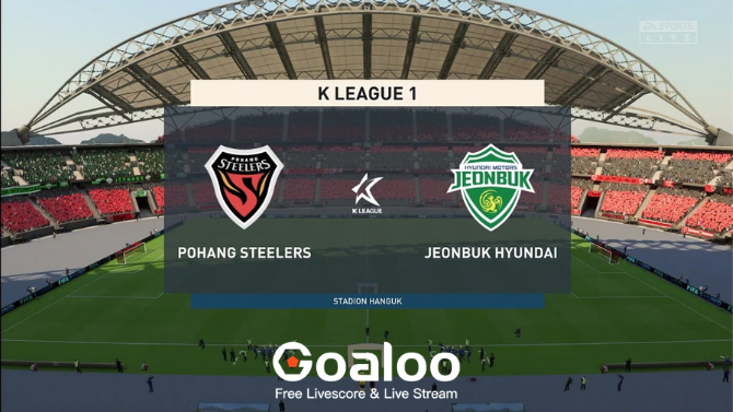 Pohang Steelers VS Jeonbuk Hyundai Motors Prediction K League 1