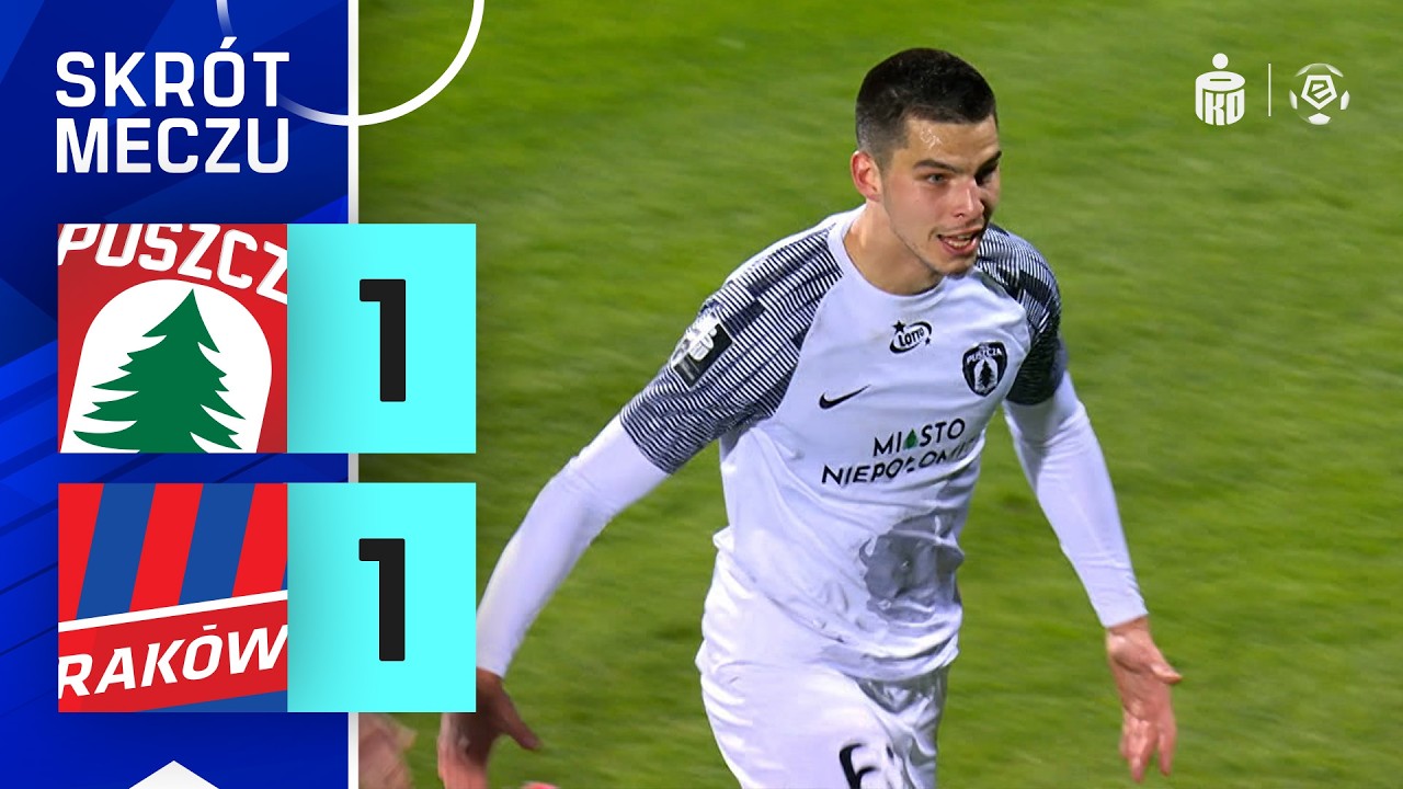 ไฮไลท์+โปแลนด์เอ็คสตรัคลาซ่า:พุชช่า นิโปโลมิเช่ 1-1 Rakow Czestochowa丨โปแลนด์เอ็คสตรัคลาซ่า 2024-2025丨08-04-2025