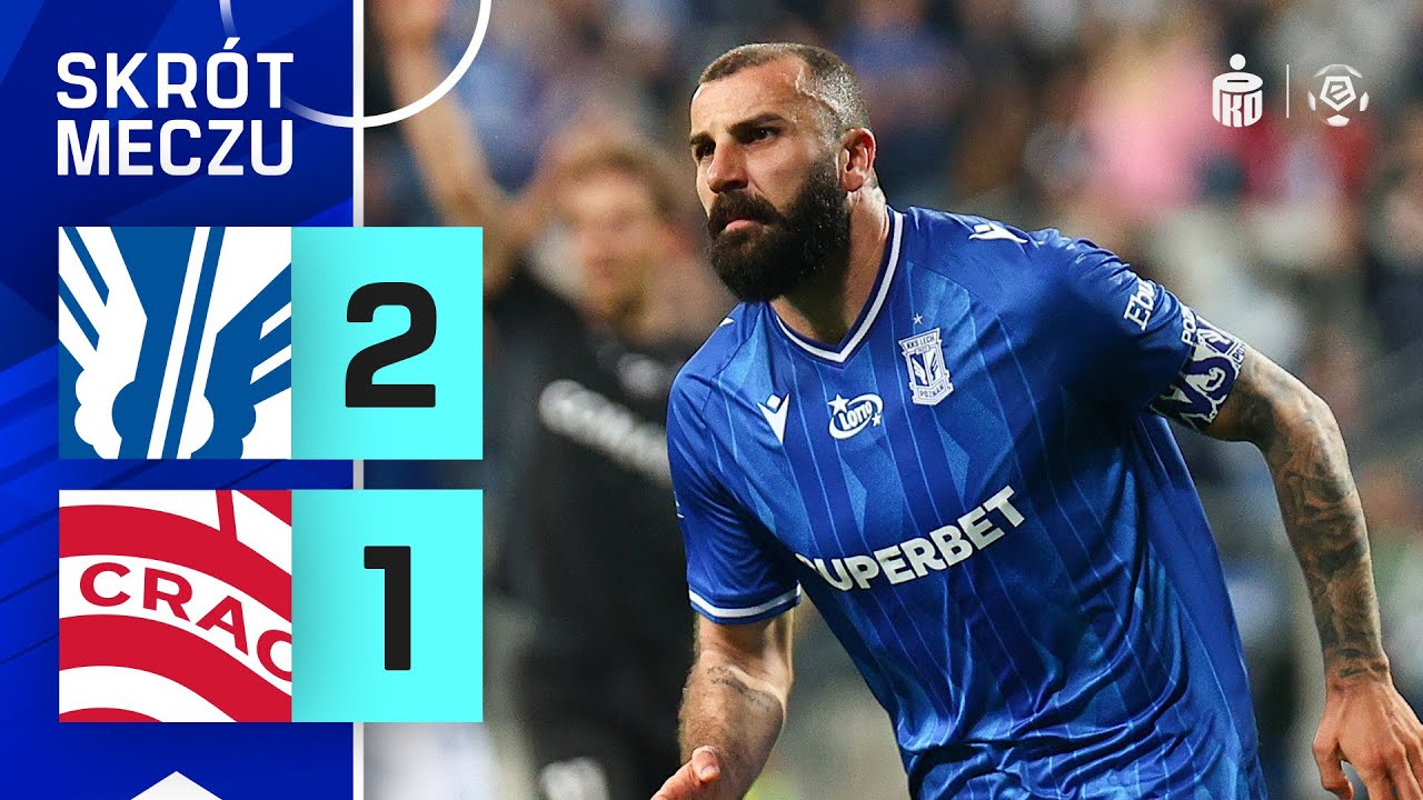 ไฮไลท์+โปแลนด์เอ็คสตรัคลาซ่า:เลช พอซนาน 2-1 Cracovia Krakow丨โปแลนด์เอ็คสตรัคลาซ่า 2024-2025丨22-04-2025