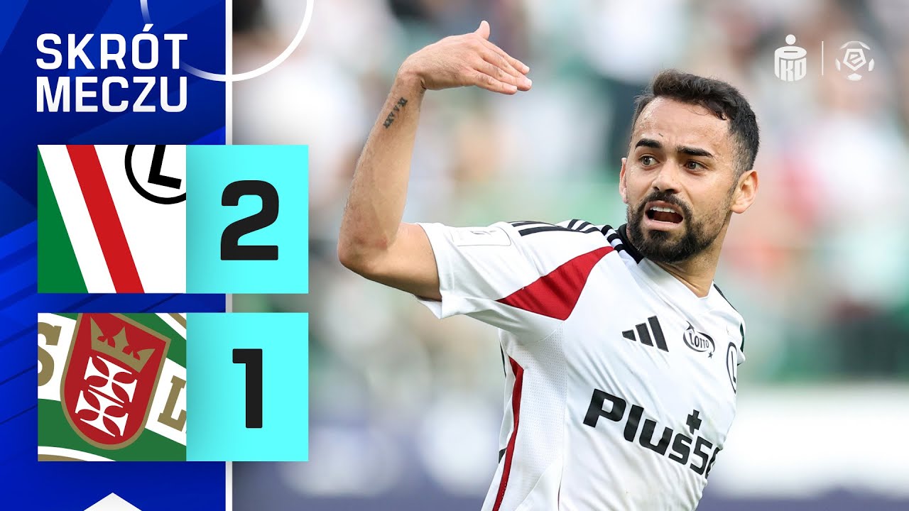 ไฮไลท์+โปแลนด์เอ็คสตรัคลาซ่า:ลีเกีย วอร์ซอว์ 2-1 Lechia Gdansk丨โปแลนด์เอ็คสตรัคลาซ่า 2024-2025丨21-04-2025