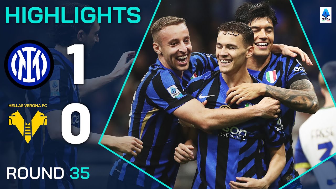 Highlights:Italian Serie A Inter Milan 1-0 Verona - Nowgoal