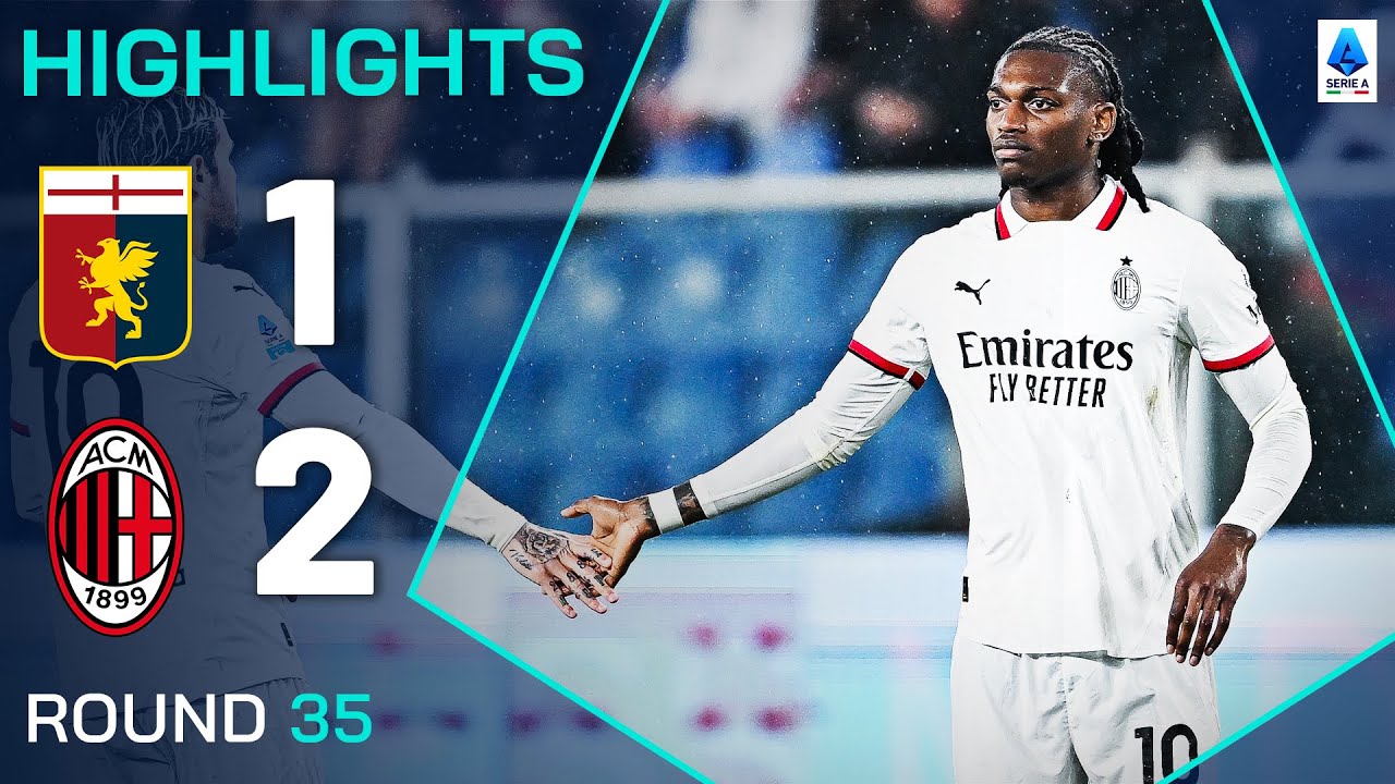 Highlights:Italian Serie A Genoa 1-2 AC Milan - Nowgoal