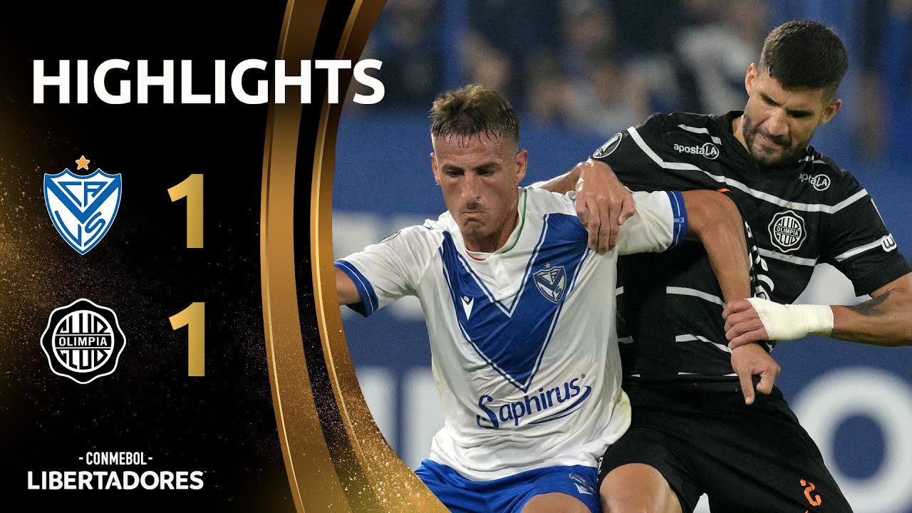 Highlights:Copa Libertadores Velez Sarsfield 1-1 Olimpia Asuncion - Nowgoal
