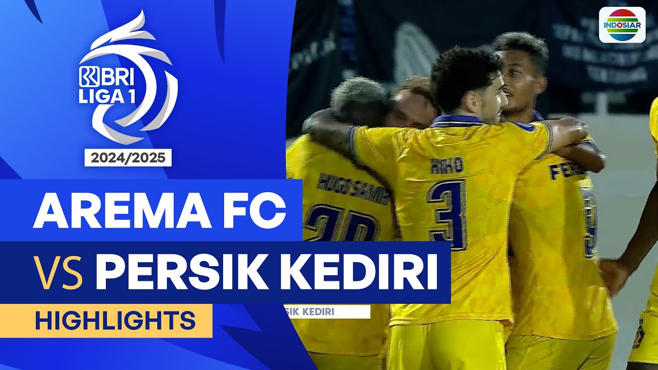 ไฮไลท์+อินโดนีเซีย ซุปเปอร์ ลีกา:อเรม่า มาลัง 0-3 Persik Kediri丨อินโดนีเซีย ซุปเปอร์ ลีกา 2024-2025丨11-05-2025
