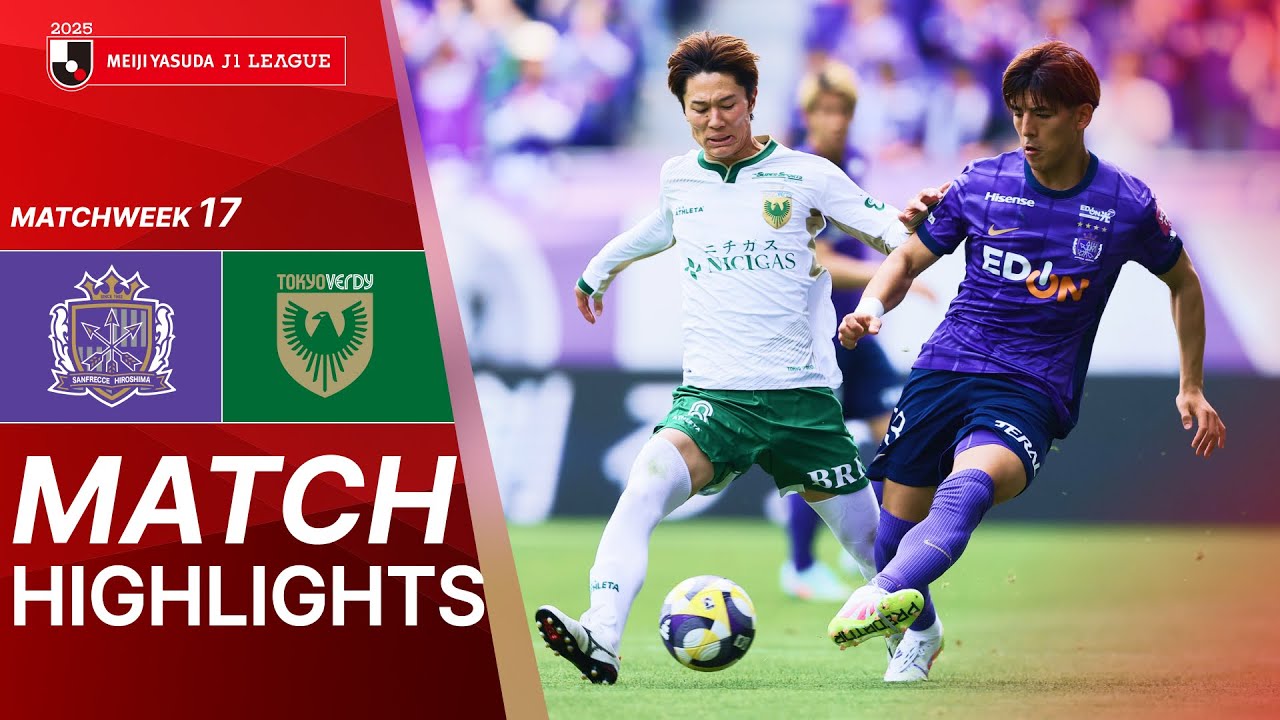 5.17-산프레체 히로시마 2-1 베르디丨경기 하이라이트 -J1 리그