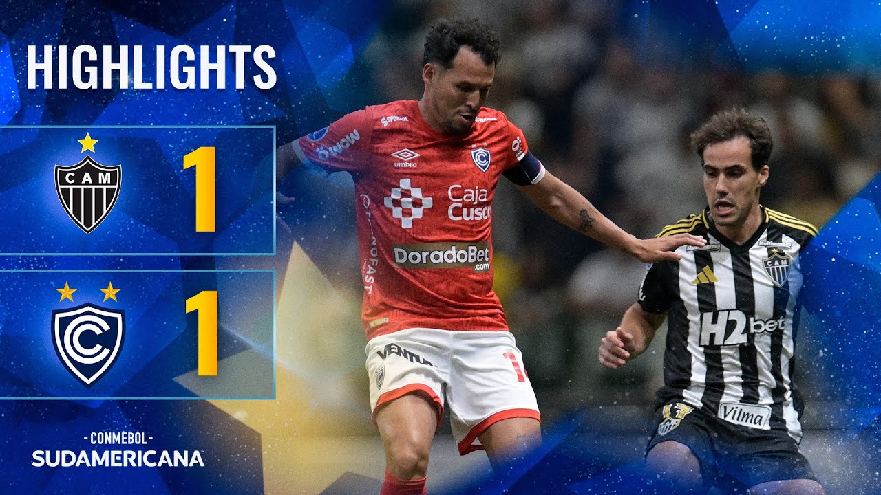 Copa Sudamericana Atletico Mineiro 1-1 Cienciano Highlights,Hot Video - Goaloo