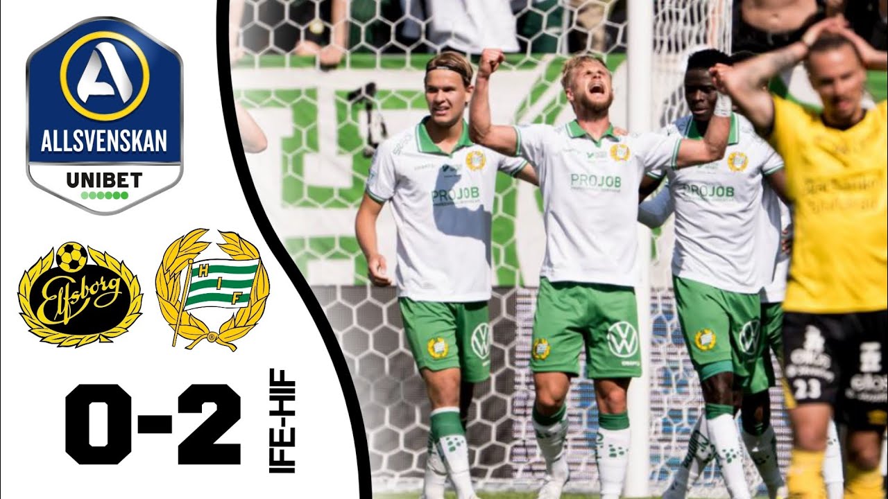 Swedish Allsvenskan Elfsborg 0-2 Hammarby Highlights,Hot Video - Goaloo