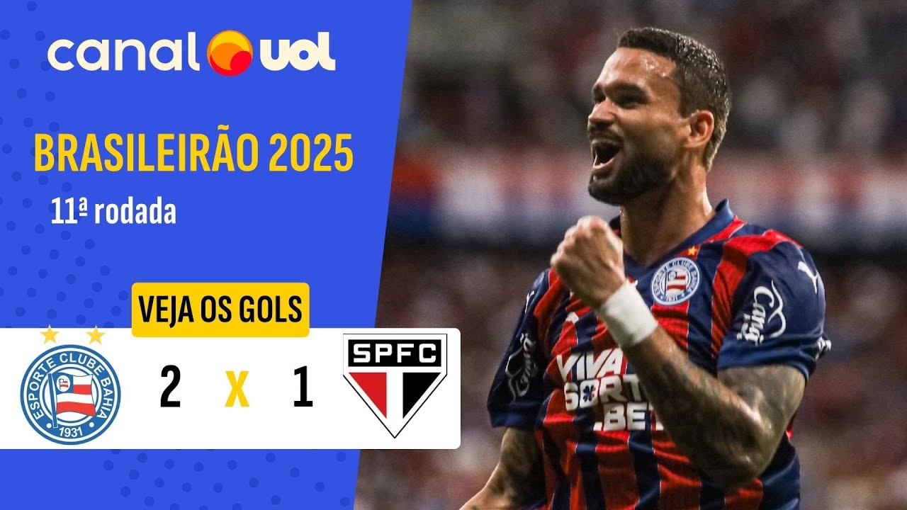 Highlights:Brazil Serie A Bahia 2-1 Sao Paulo - Nowgoal