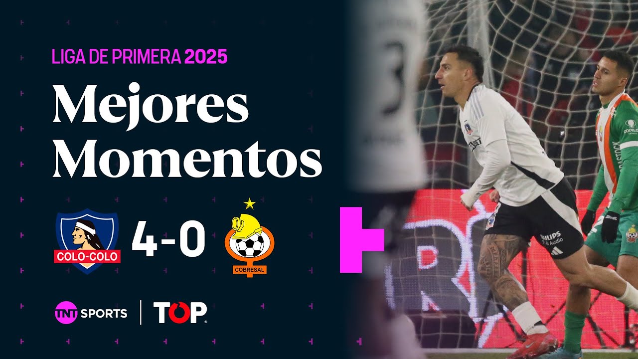 ไฮไลท์+ชิลี พรีเมร่า ดิวิชั่น:โคโล โคโล่ 4-0 Cobresal丨ชิลี พรีเมร่า ดิวิชั่น 2025丨18-06-2025