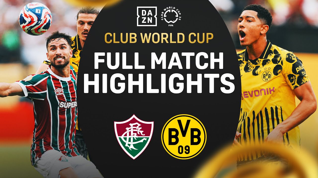 ไฮไลท์+ฟีฟ่าคลับเวิลด์คัพ:ฟลูมิเนนเซอาร์เจ 0-0 Borussia Dortmund丨ฟีฟ่าคลับเวิลด์คัพ 2025丨18-06-2025