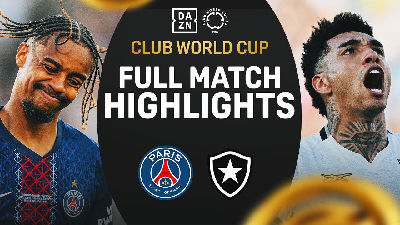 6.20-파리생제르망 0-1 보타포구 RJ丨경기 하이라이트 -FIFA 클럽월드컵