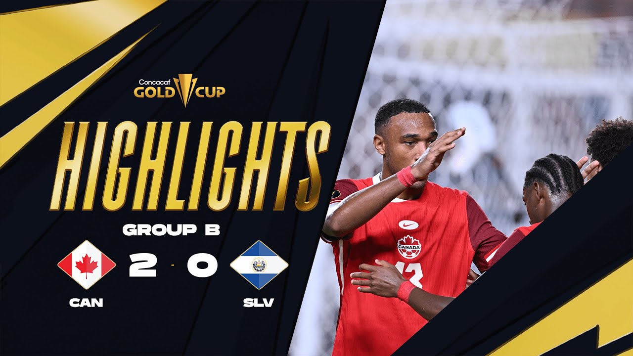 6.25-캐나다 2-0 엘살바도르丨경기 하이라이트 -CONCACAF 골드컵