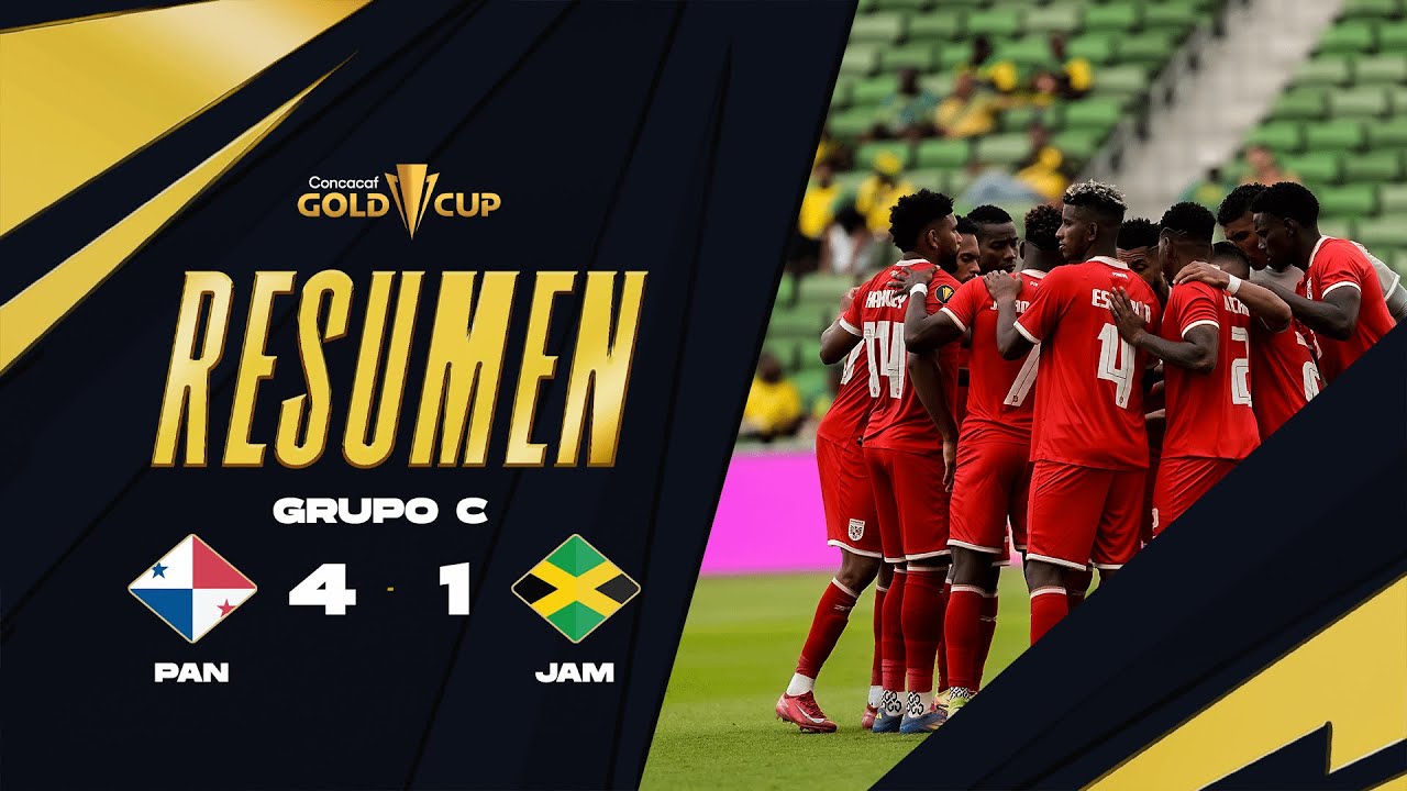 6.25-파나마 4-1 자메이카丨경기 하이라이트 -CONCACAF 골드컵