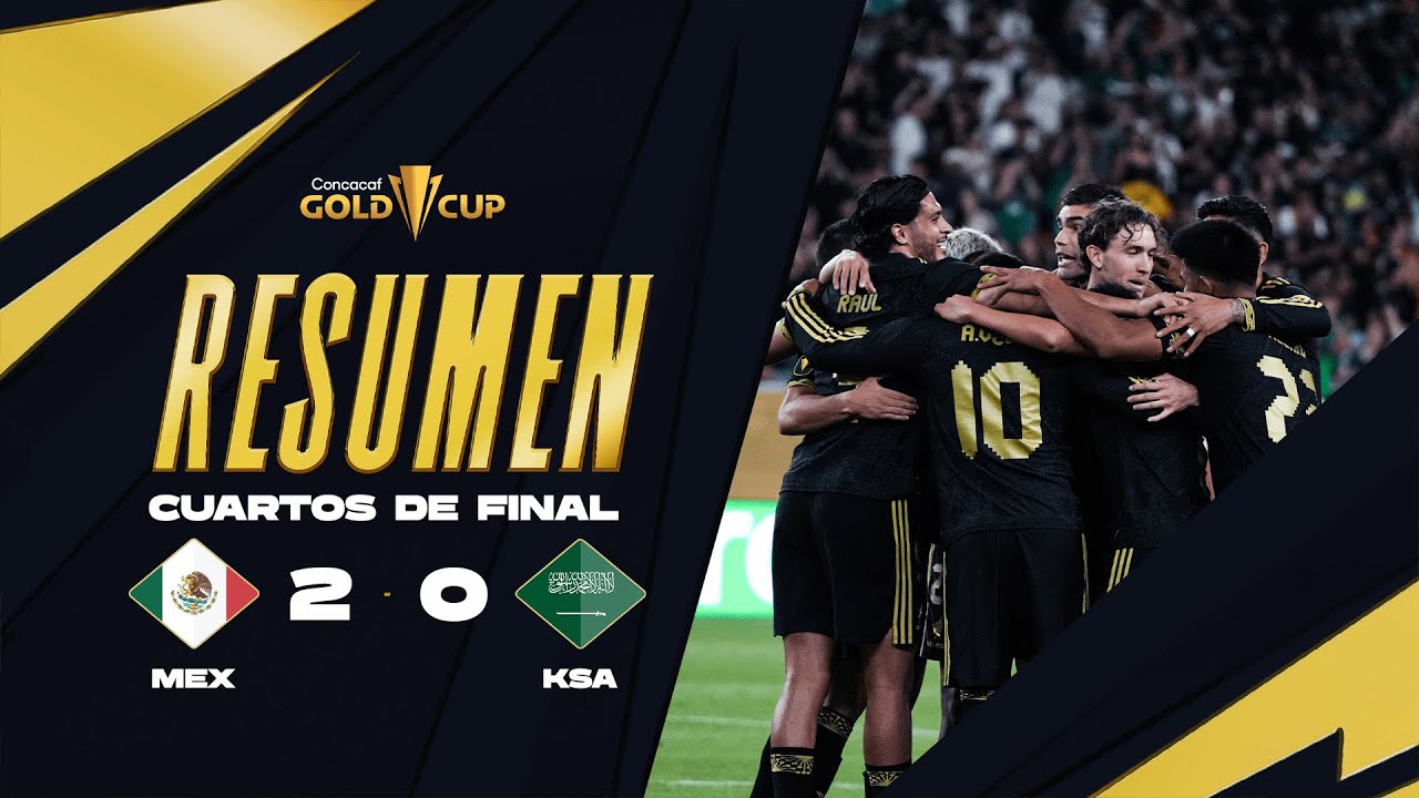 6.29-멕시코 2-0 사우디아라비아丨경기 하이라이트 -CONCACAF 골드컵