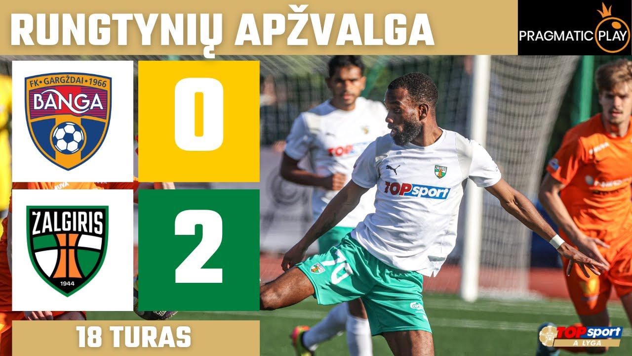 Banga 0-2 Kauno Zalgiris丨Melhores Momentos -Lithuania - 1.Division