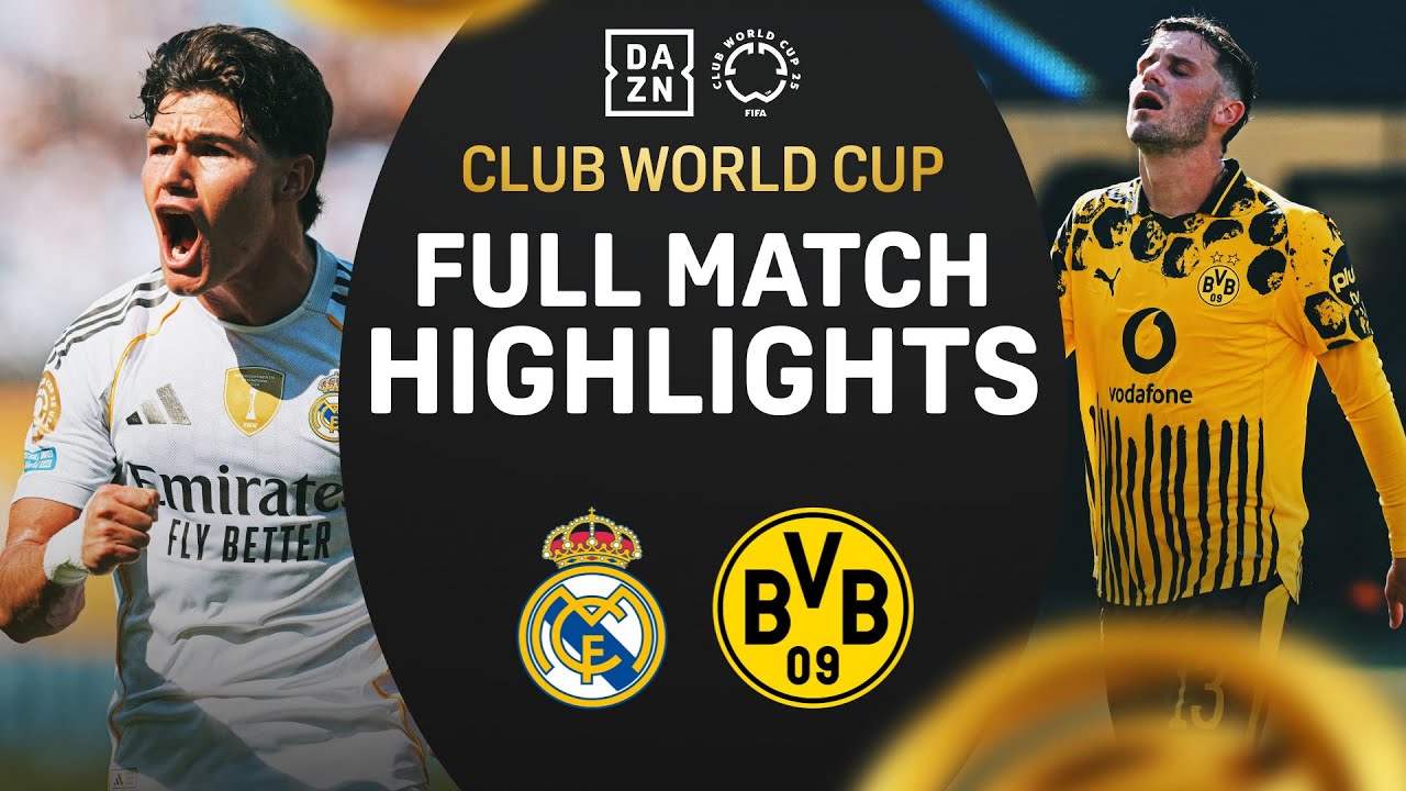 Highlights:FIFA Club World Cup Real Madrid 3-2 Borussia Dortmund - Nowgoal
