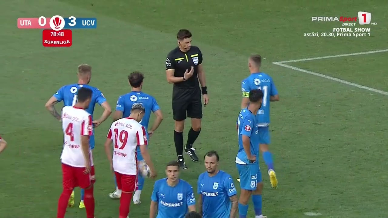 Highlights:Romania Liga I UTA Arad 3-3 CS Universitatea Craiova - Nowgoal