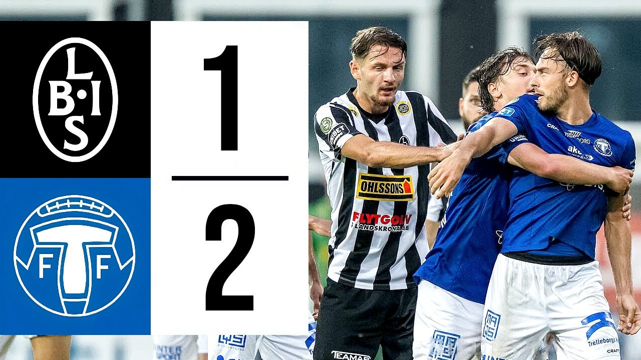 ไฮไลท์+สวีเดน ซูเปอร์เร็ตเท่น:แลนด์สโครน่า 1-2 Trelleborgs FF丨สวีเดน ซูเปอร์เร็ตเท่น 2025丨22-07-2025