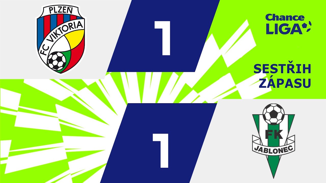 Czech Republic Gambrinus Liga FC Viktoria Plzen 1-1 Baumit Jablonec Highlights,Hot Video - Goaloo
