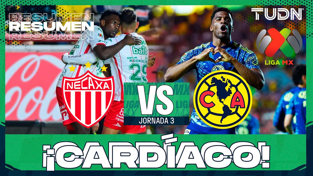 Primera Division Liga MX Necaxa 1-1 Club America Highlights,Hot Video - Goaloo