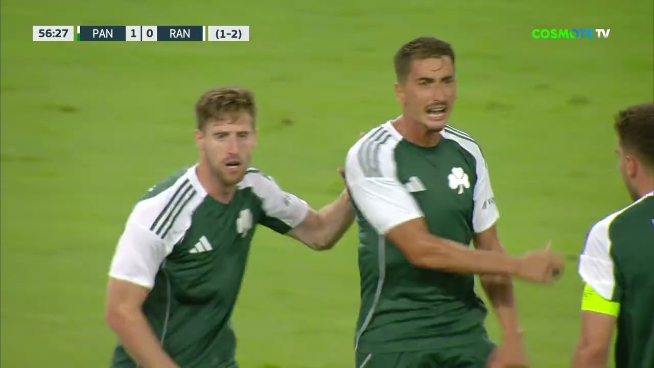 UEFA Champions League Panathinaikos 1-1 Glasgow Rangers Highlights,Hot Video - Goaloo
