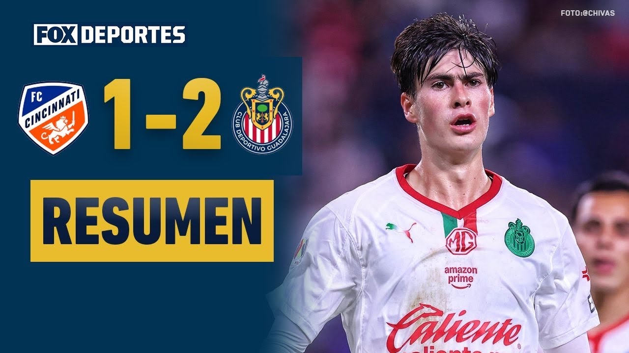 ไฮไลท์+นอร์ทเซ็นทรัลอเมริกา ลีกคัพ:เอฟซี  ซินซินเนติ 1-2 Chivas Guadalajara丨นอร์ทเซ็นทรัลอเมริกา ลีกคัพ 2025丨08-08-2025