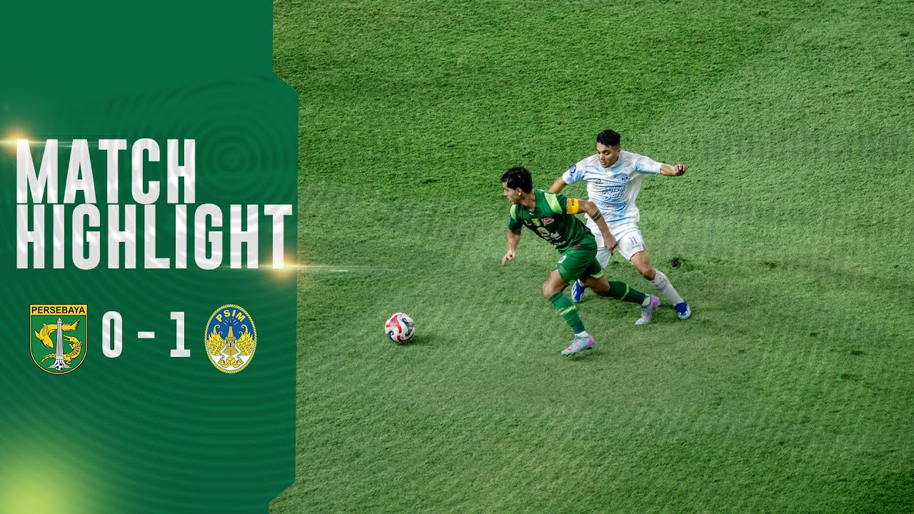 ไฮไลท์+อินโดนีเซีย ซุปเปอร์ ลีกา:เปอร์เซบายา สุราบายา 0-1 PSIM Yogyakarta丨อินโดนีเซีย ซุปเปอร์ ลีกา 2025-2026丨08-08-2025