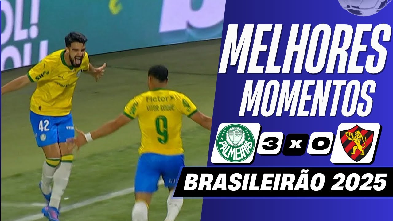 Palmeiras 3-0 Sport Recife丨Melhores Momentos -Série A Betano