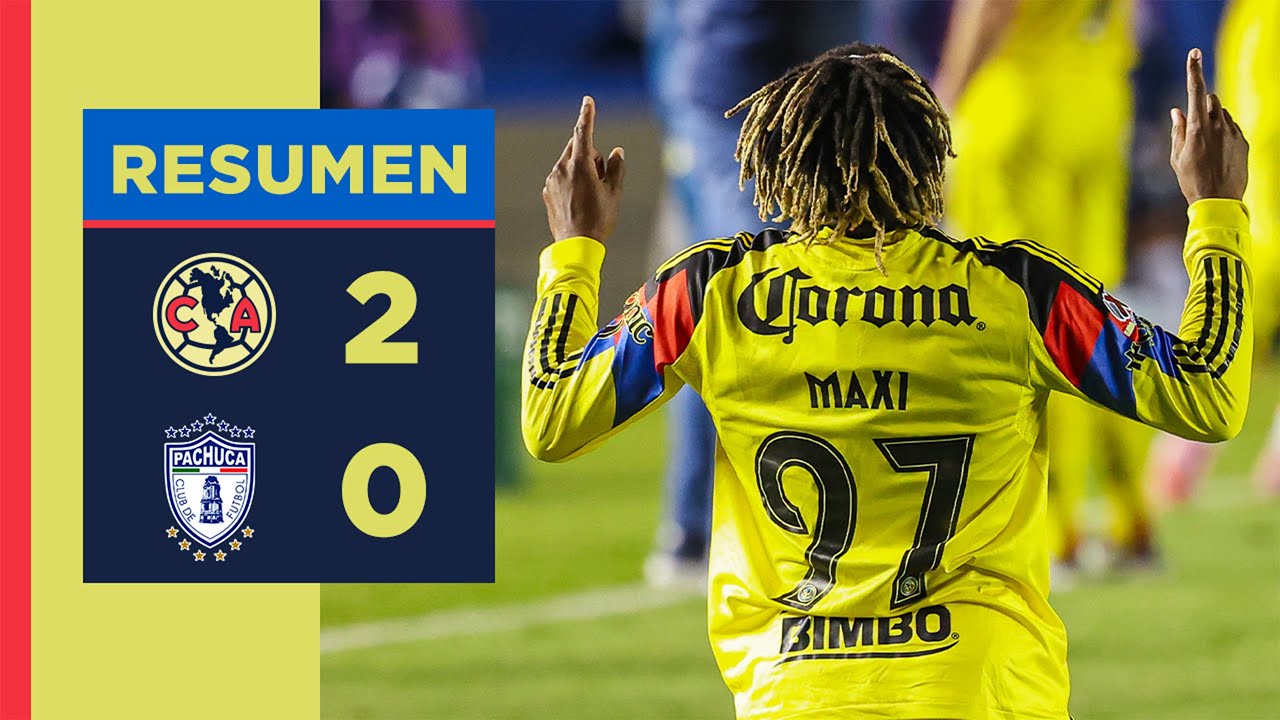 Primera Division Liga MX Club America 2-0 Pachuca Highlights,Hot Video - Goaloo