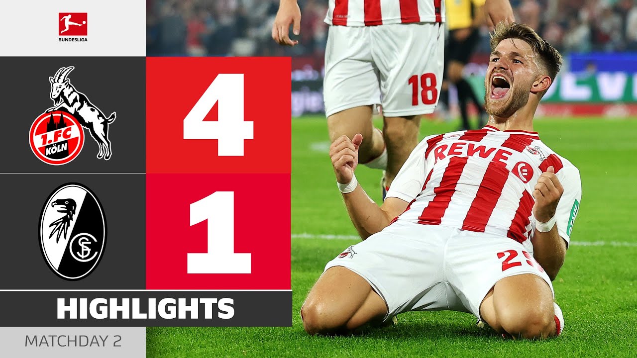 Highlights:German Bundesliga FC Koln 4-1 SC Freiburg - Nowgoal